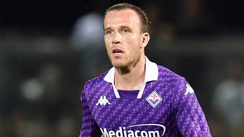 Arthur Melo saat bermain untuk Fiorentina
