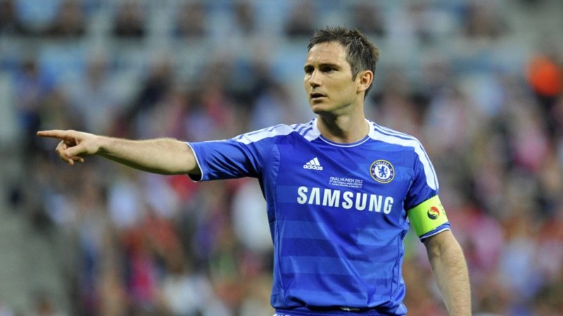 Frank Lampard saat masih bermain di Chelsea.