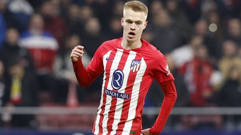 Arthur Vermeeren, pemain muda Atletico Madrid.