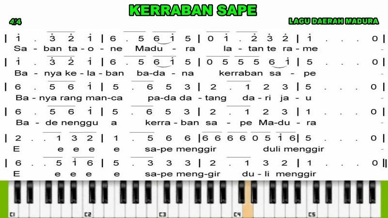 Keraban Sape lirik