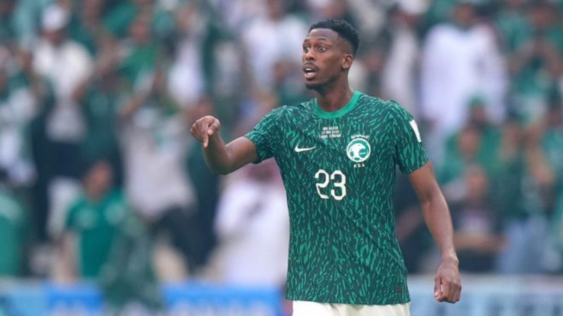 Mohamed Kanno, gelandang Timnas Arab Saudi.