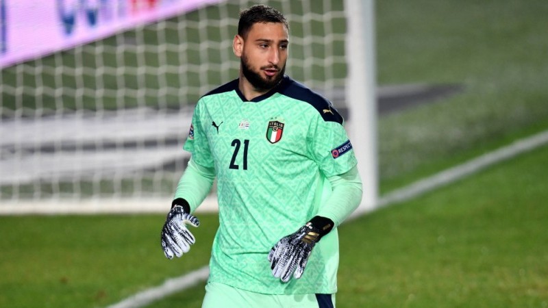 Kiper utama Timnas Italia dan PSG, Gianluigi Donnarumma