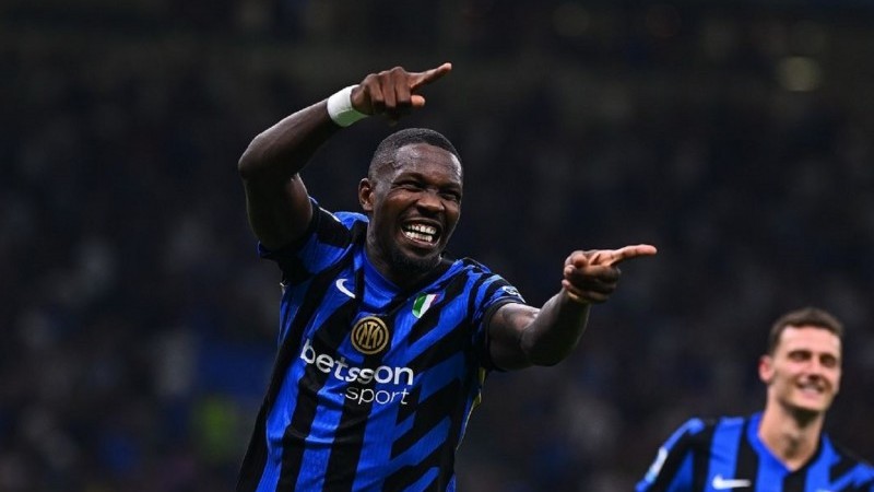   Top Skor Liga Italia 2024/2025: Marcus Thuram Berada di Puncak Usai Cetak Brace 