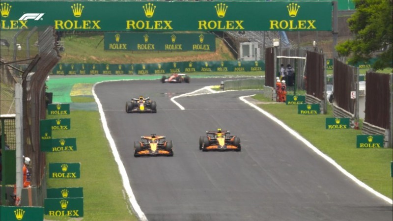 Hasil Sprint Race F1 GP Brasil 2024: Lando Norris Pertama, Max Verstappen Diasapi Oscar Piastri