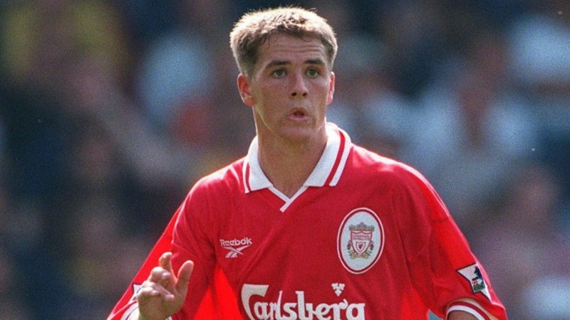 Michael Owen saat masih bermain di Liverpool.