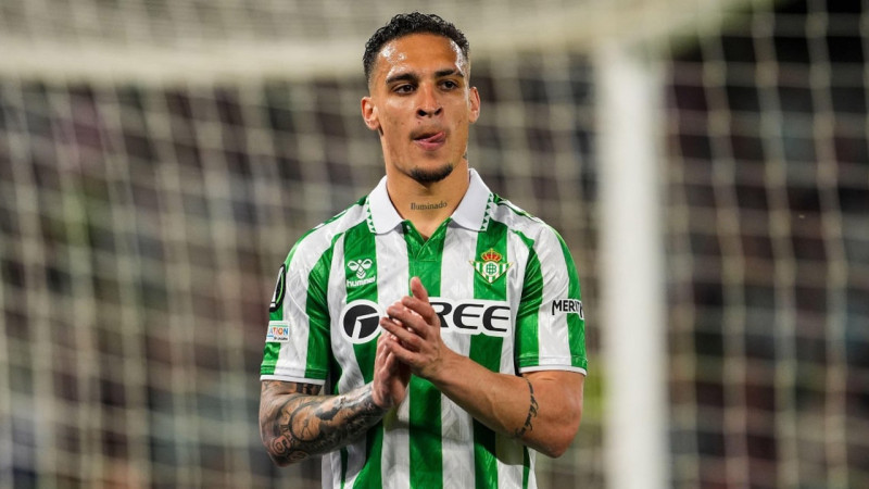 Antony, pemain Real Betis yang dipinjam dari Man United