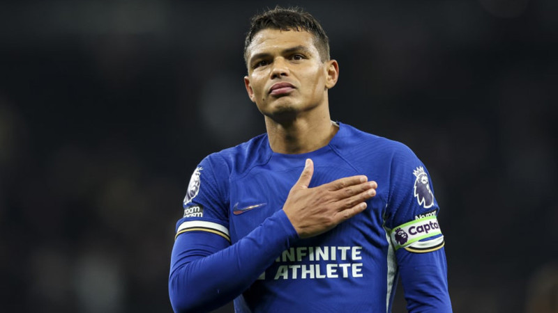 Thiago Silva saat masih bermain di Chelsea
