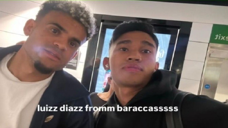 Marselino Ferdinan bertemu Luis Diaz jelang bergabung bersama timnas Indonesia