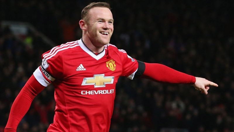 Wayne Rooney saat masih bermain di Manchester United.
