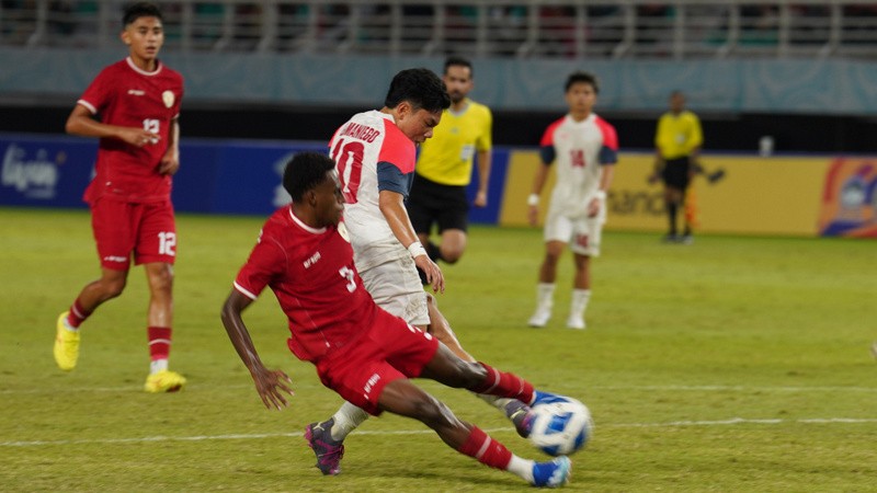 Momen laga Timnas Indonesia U-19 vs Filipina