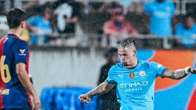 Pertandingan Barcelona vs Manchester City