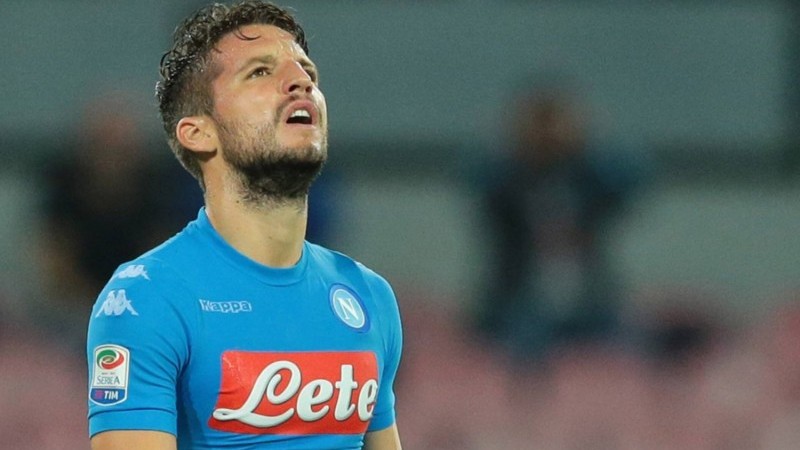 Dries Mertens saat bermain untuk Napoli.