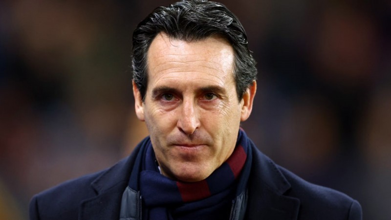 Unai Emery, pelatih Aston Villa.