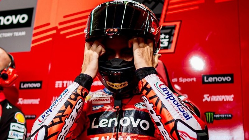 Pembalap Ducati Lenovo, Francesco Bagnaia
