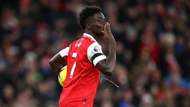 Bukayo Saka, Pemain Arsenal