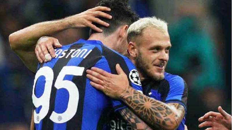 Dua Pemain Inter Milan, Bastoni dan Dimarco absen lawan Swiss