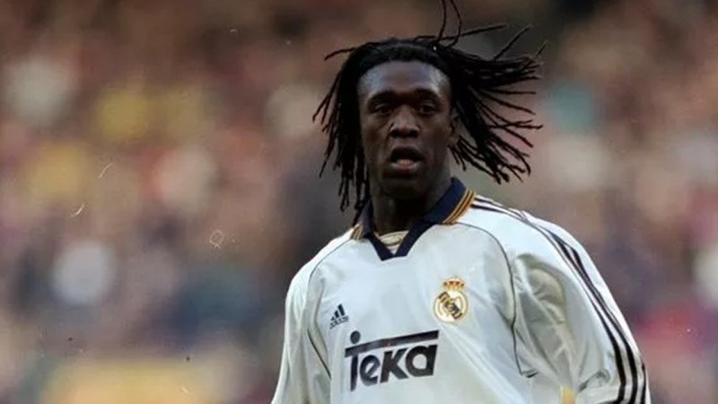 Clarence Seedorf saat masih bermain di Real Madrid.