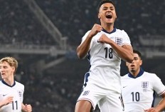 Hasil Pertandingan Yunani vs Inggris di UEFA Nations League - Menang 3-0, The Three Lions Rebut Puncak