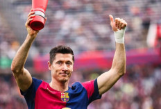 Top Skor Liga Spanyol 2024/25: Belum Ada yang Bisa Usik Robert Lewandowski 