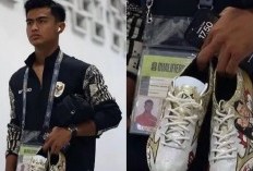 Bucin Maksimal! Pratama Arhan Pakai Sepatu Bergambar Azizah Salsha di Laga Indonesia vs Filipina