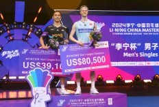 Jadwal Turnamen Bulutangkis Usai China Masters 2024 - Syed Modi Lalu BWF World Tour Finals