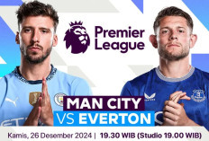 Tempat Menonton Man City vs Everton di Liga Inggris 2024/25 Boxing Day
