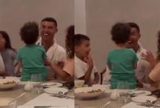 Cristiano Ronaldo Kembali Ceria usai Kalah Euro 2024, Momen Main Bareng Anak Jadi Sorotan