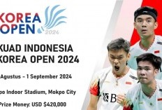 Korea Open 2024: Menanti Harapan Baru Indonesia, 6 Wakil Siap Berlaga