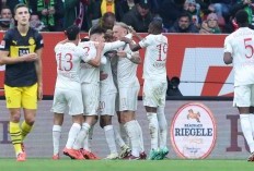 Hasil Pertandingan Augsburg vs Borussia Dortmund di Liga Jerman - Kena Comeback, BvB Kalah Lagi 1-2