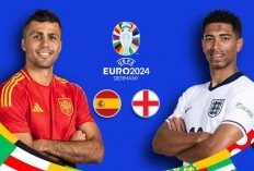 Jadwal Spanyol vs Inggris di Final Euro 2024 Hari Ini