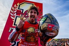 Menang MotoGP Italia 2024, Bagnaia Dapat Bisikan dari Rossi Sebelum Race, Apa Itu?