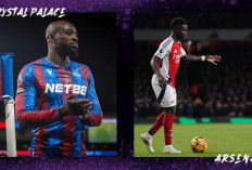 Susunan Pemain Crystal Palace vs Arsenal di Liga Inggris 2024-25