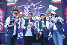 Pahlawan Olimpiade Paris Gregoria Mariska dan Veddriq Leonardo Jadi Model Edisi Terbatas Es Krim Aice