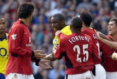 Sejarah Bola Hari Ini, Duel Panas dan Ricuh Manchester United vs Arsenal Bertajuk Battle of Old Trafford