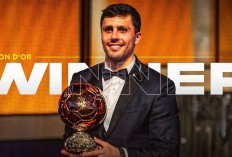 Rodri Tiba di Paris untuk Menjemput Penghargaan Ballon d'Or 2024