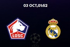 Jadwal Pertandingan Lille vs Real Madrid di Liga Champions 2024/25: Les Dogues Tebar Ancaman!