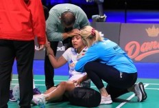 Tangisan Gregoria Saat Retired di Semifinal Denmark Open 2024: Saya Masih Ingin Bermain