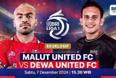 Head to Head Malut United vs Dewa United di Liga 1 2024-25: Pertemuan Perdana yang Menentukan Nasib