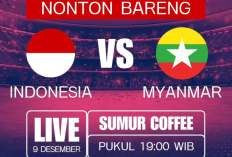 Tempat Nobar Indonesia vs Myanmar di Malang, Senin 9 Desember 2024