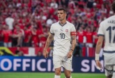 Hati-hati Cristiano Ronaldo, Rekornya Bisa Disamai Granit Xhaka di Babak 16 Besar Euro 2024
