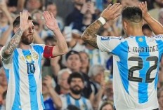 Susunan Pemain Argentina vs Peru di Kualifikasi Piala Dunia 2026 - Lionel Messi Masih Jadi Andalan