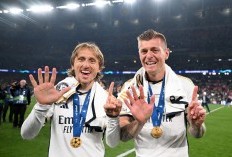  Potret 6 Gelar Liga Champions: Akhir Era Toni Kroos dan Luka Modric di Real Madrid 