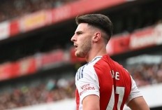 Arsenal Tanpa Declan Rice Saat Melawan Inter Milan di Liga Champions