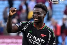 Aston Villa vs Arsenal: Bukayo Saka Samai Rekor Legenda Liga Inggris 