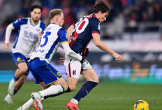 Hasil Bologna vs Verona di Liga Italia - Diwarnai Kartu Merah, Rossoblu Telan Kekalahan 2-3