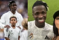 Vinicius Jr Gandeng Anak Kim Kardashian di Laga Real Madrid vs Valladolid, Interaksi usai Laga Jadi Sorotan