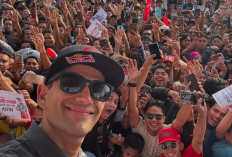 Semringah Disambut Meriah, Jorge Martin Antusias Mengaspal di Sirkuit Mandalika 2024