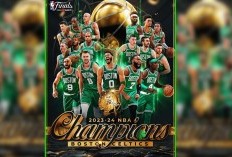 Bantai Dallas Mavericks, Boston Celtic Juara NBA 2024 Sekaligus Ukir Rekor