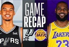 Jadwal NBA Cup 2024 Akhir Pekan Ini, LA Lakers vs San Antonio Spurs: LeBron James vs Victor Wembenyama