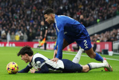 Hasil Tottenham vs Leicester di Liga Inggris - Comeback, The Foxes Menang 2-1!